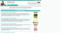 Desktop Screenshot of cparesourcezone.com